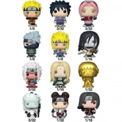 naruto - 1 personaggio assortito 3cm - funko pop! bitty
