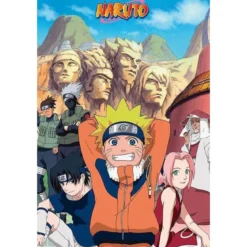 naruto - poster maxi 91,5x61cm - group