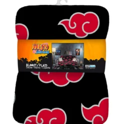 naruto shippuden - akatsuki - coperta 150x120cm