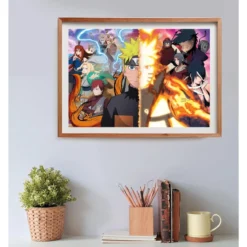 naruto shippuden 1 - anime puzzle collection - puzzle 500 pezzi