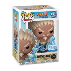 naruto shippuden - ay (4th raikage) 9cm - funko pop! plus 2098 chase