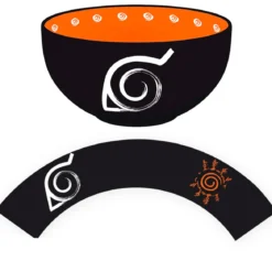 naruto shippuden - ciotola in ceramica - konoha