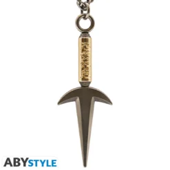naruto shippuden - collana con pendente - kunai di minato