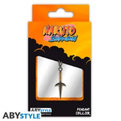 naruto shippuden - collana con pendente - kunai di minato