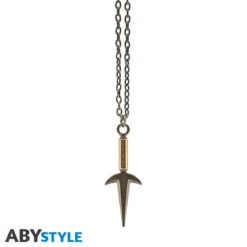 naruto shippuden - collana con pendente - kunai di minato