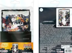naruto shippuden - diorama acryl - combattimento di gruppo