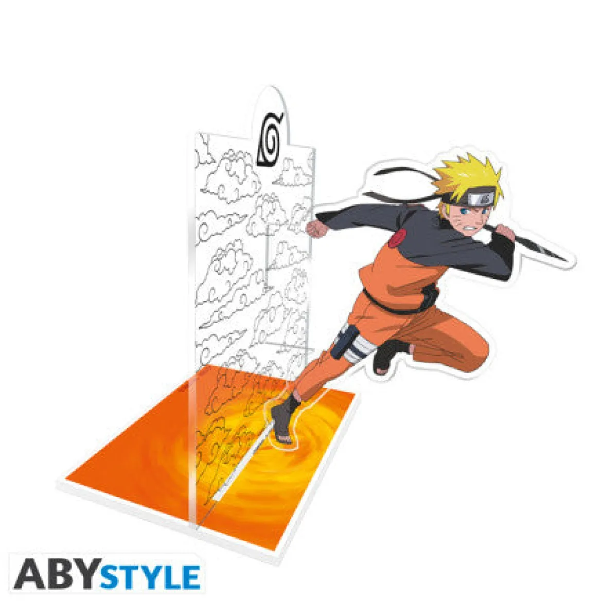 naruto shippuden - fermalibri acryl - naruto uzumaki