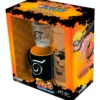 naruto shippuden - gift set - espresso mug + large glass