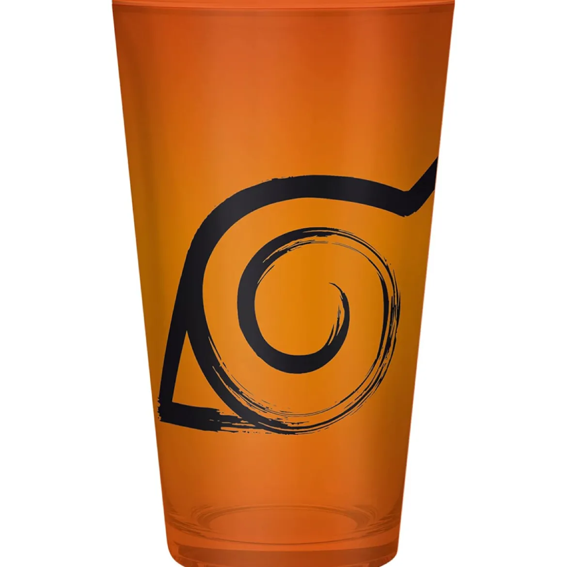 naruto shippuden - gift set - xxl glass + pin + notebook konoha
