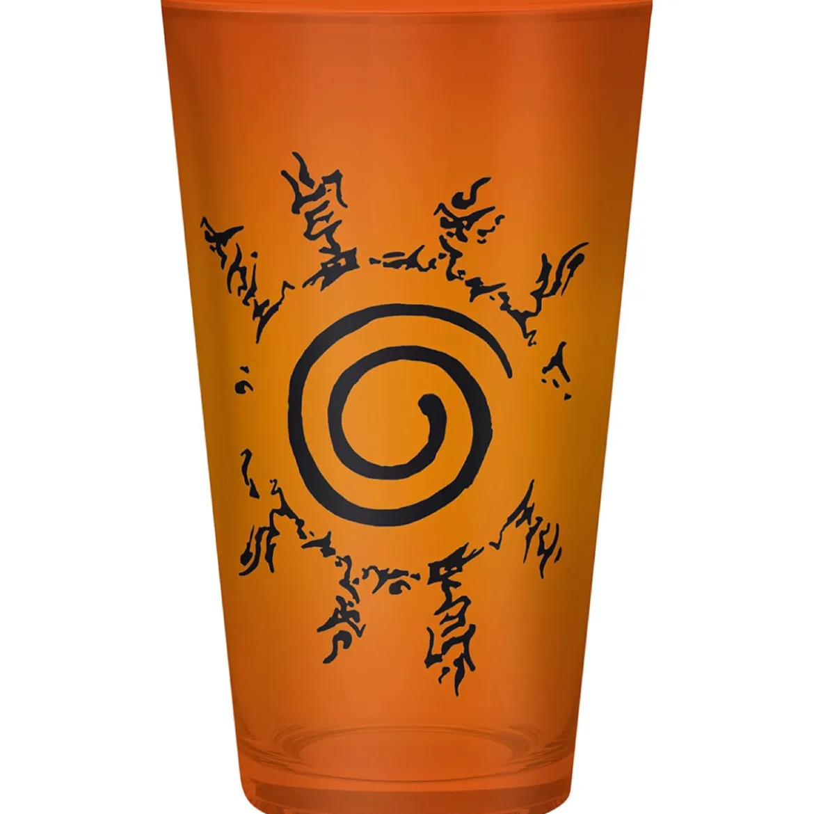 naruto shippuden - gift set - xxl glass + pin + notebook konoha