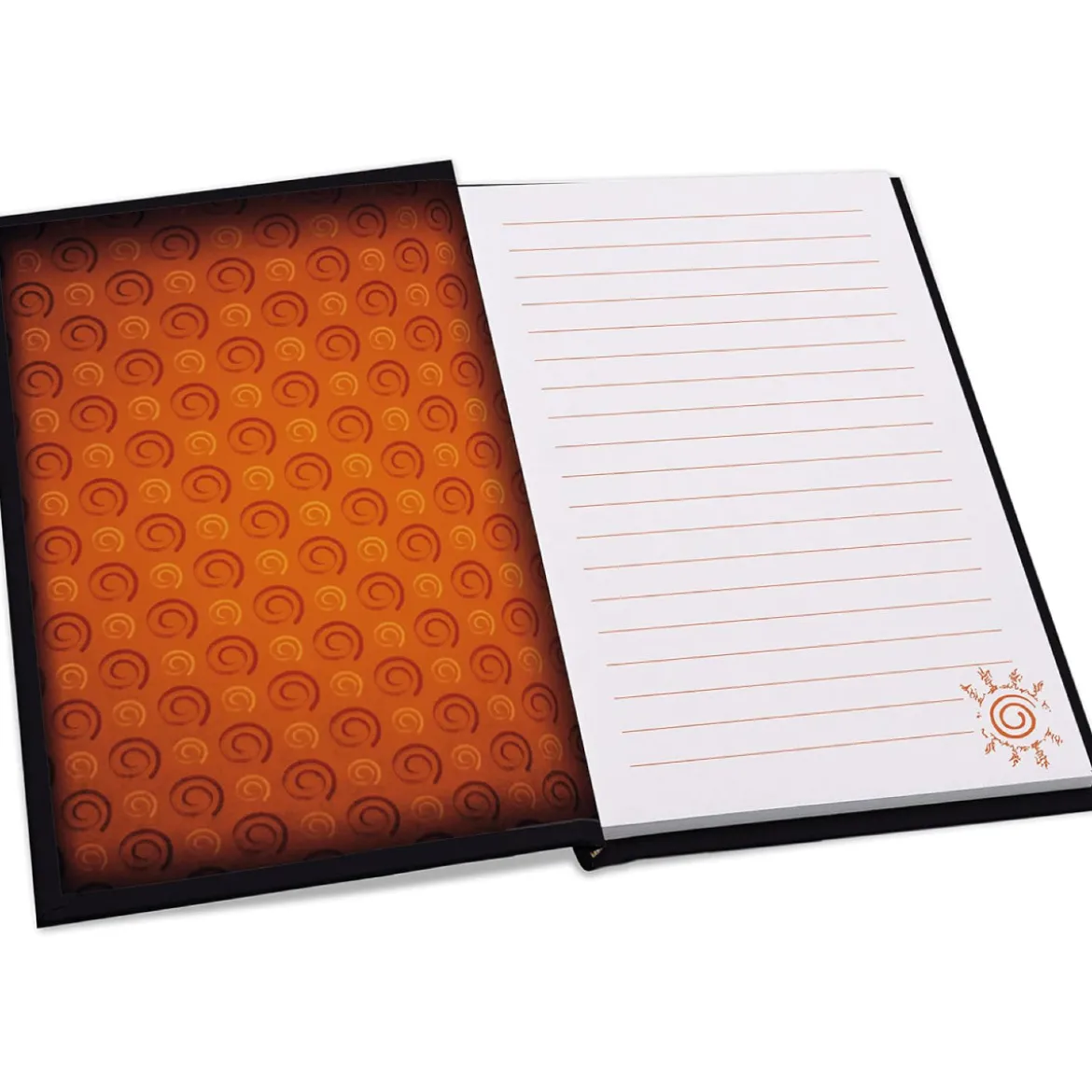 naruto shippuden - gift set - xxl glass + pin + notebook konoha