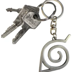 naruto shippuden - keychain 3d - konoha