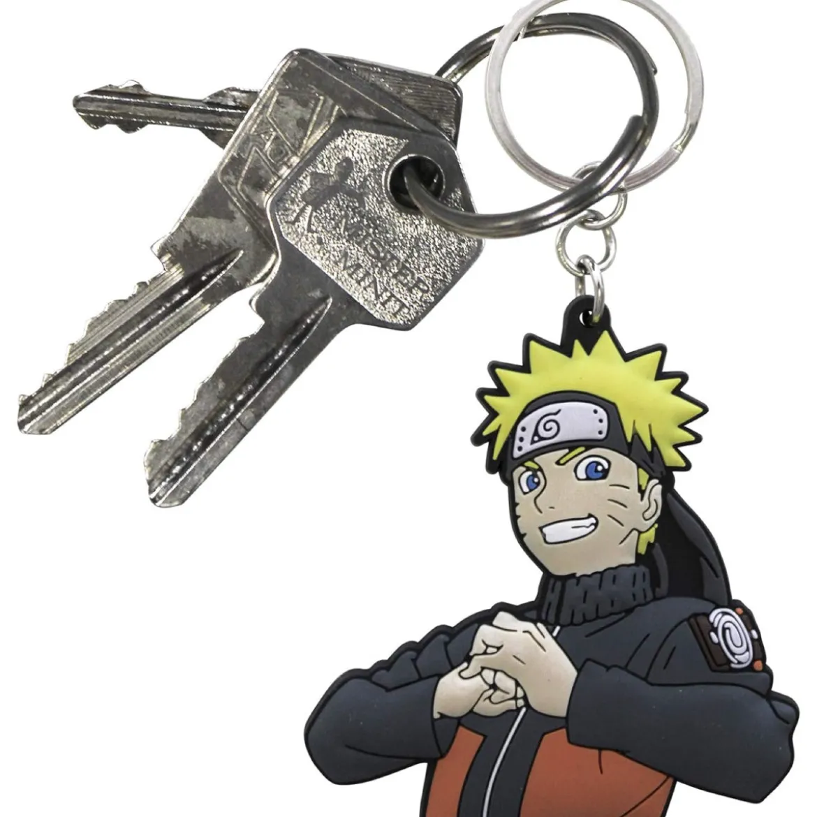 naruto shippuden - keychain pvc - naruto