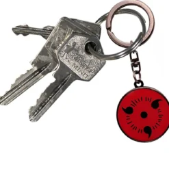 naruto shippuden - moving keychain - sharingan