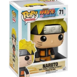naruto shippuden - naruto 9cm - funko pop! 71