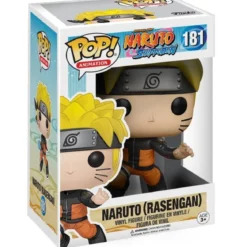 naruto shippuden - naruto (rasengan) 9cm - funko pop! 181