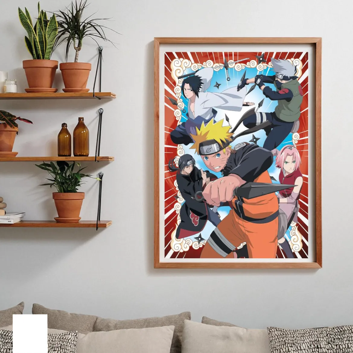 naruto shippuden - naruto uzomaki - puzzle 1000 pezzi