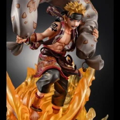naruto shippuden - naruto uzumaki wind god - precious gem series pvc 28cm
