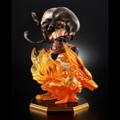 naruto shippuden - naruto uzumaki wind god - precious gem series pvc 28cm