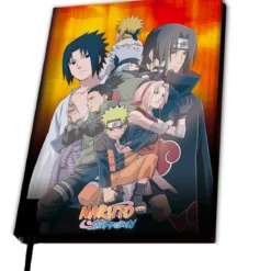 naruto shippuden - notebook a5 - konoha