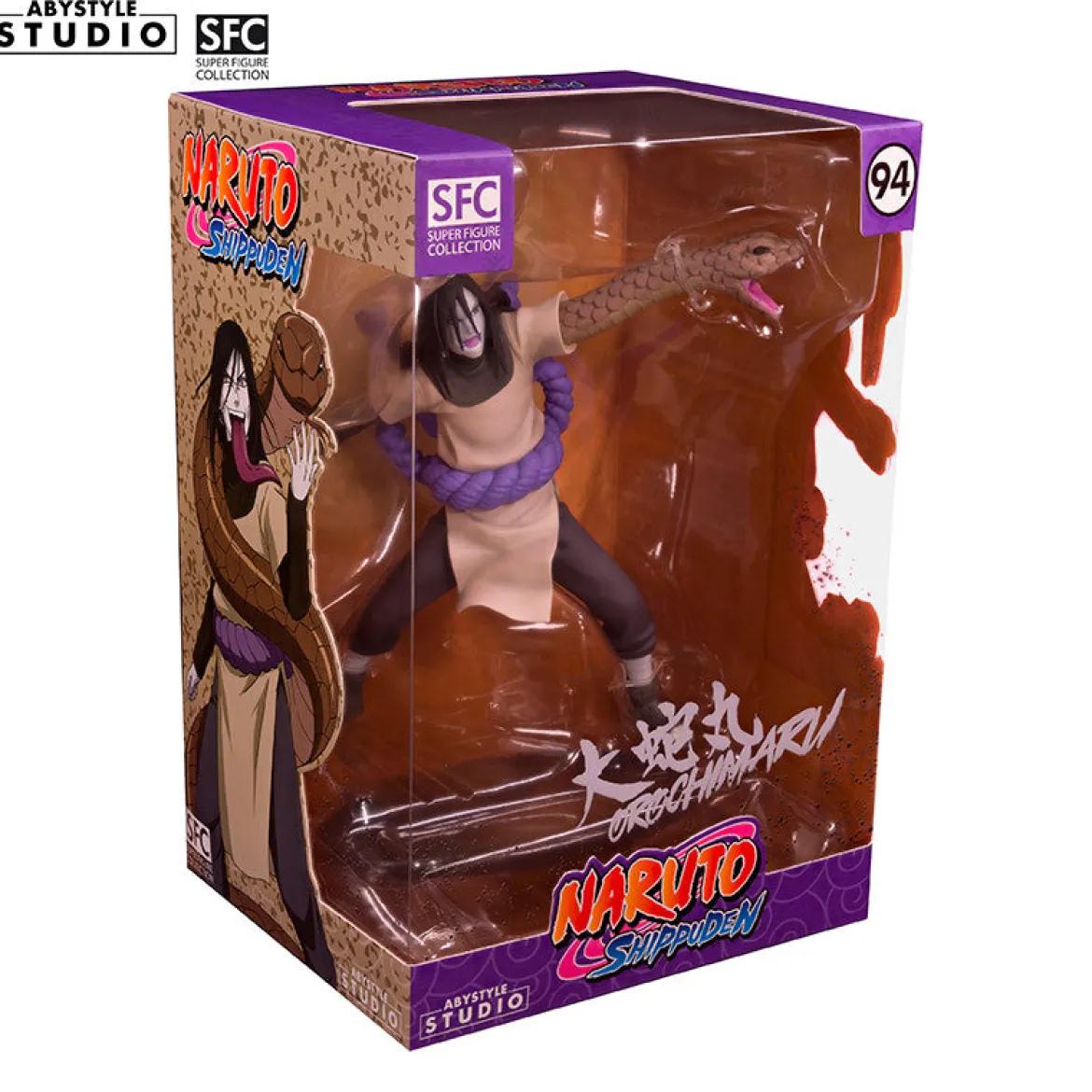 naruto shippuden - orochimaru - statua 17cm
