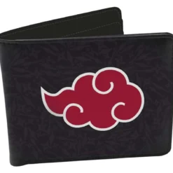 naruto shippuden - portafoglio in vinile - akatsuki
