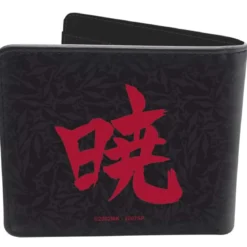 naruto shippuden - portafoglio in vinile - akatsuki
