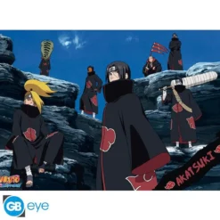 naruto shippuden - poster maxi 91,5x61cm - akatsuki