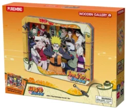 naruto shippuden - quadretto in legno 3d