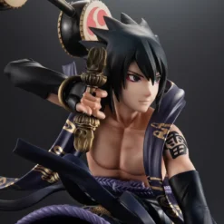 naruto shippuden - sasuke uchiha - precious gem series pvc 28cm