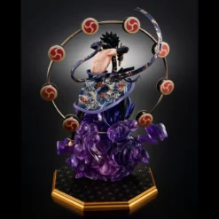 naruto shippuden - sasuke uchiha - precious gem series pvc 28cm