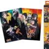 naruto shippuden - set 2 chibi poster 52x38cm - ninja