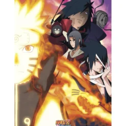 naruto shippuden - set 2 chibi poster 52x38cm - gruppo