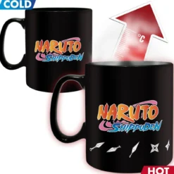 naruto shippuden - tazza heat change 460ml - multicloning
