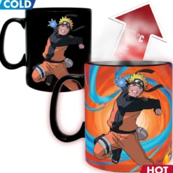naruto shippuden - tazza heat change 460ml - duello