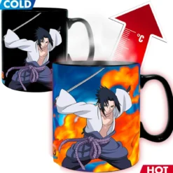 naruto shippuden - tazza heat change 460ml - duello