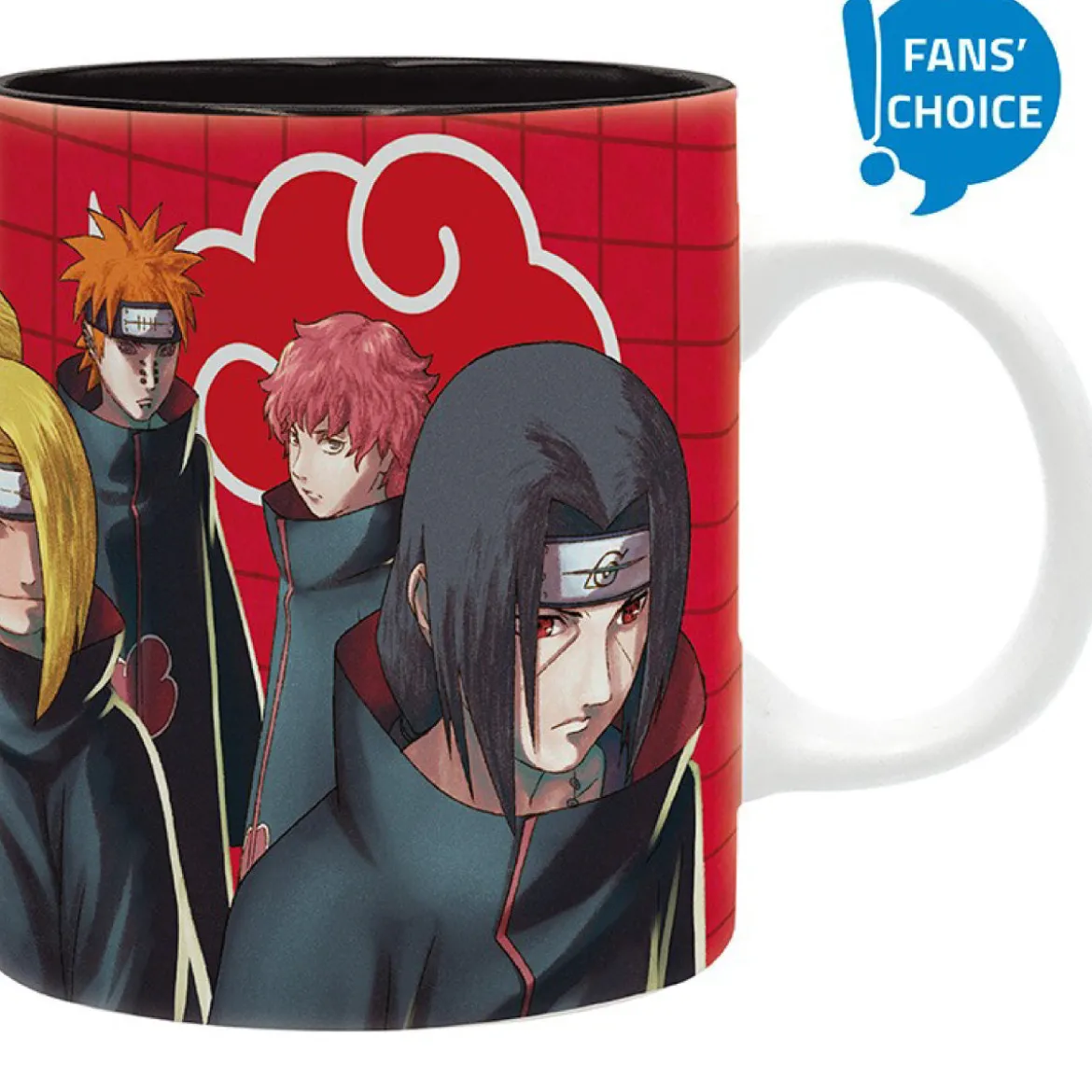 naruto shippuden - tazza 320ml - artwork akatsuki
