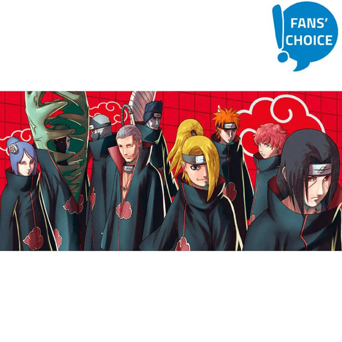 naruto shippuden - tazza 320ml - artwork akatsuki