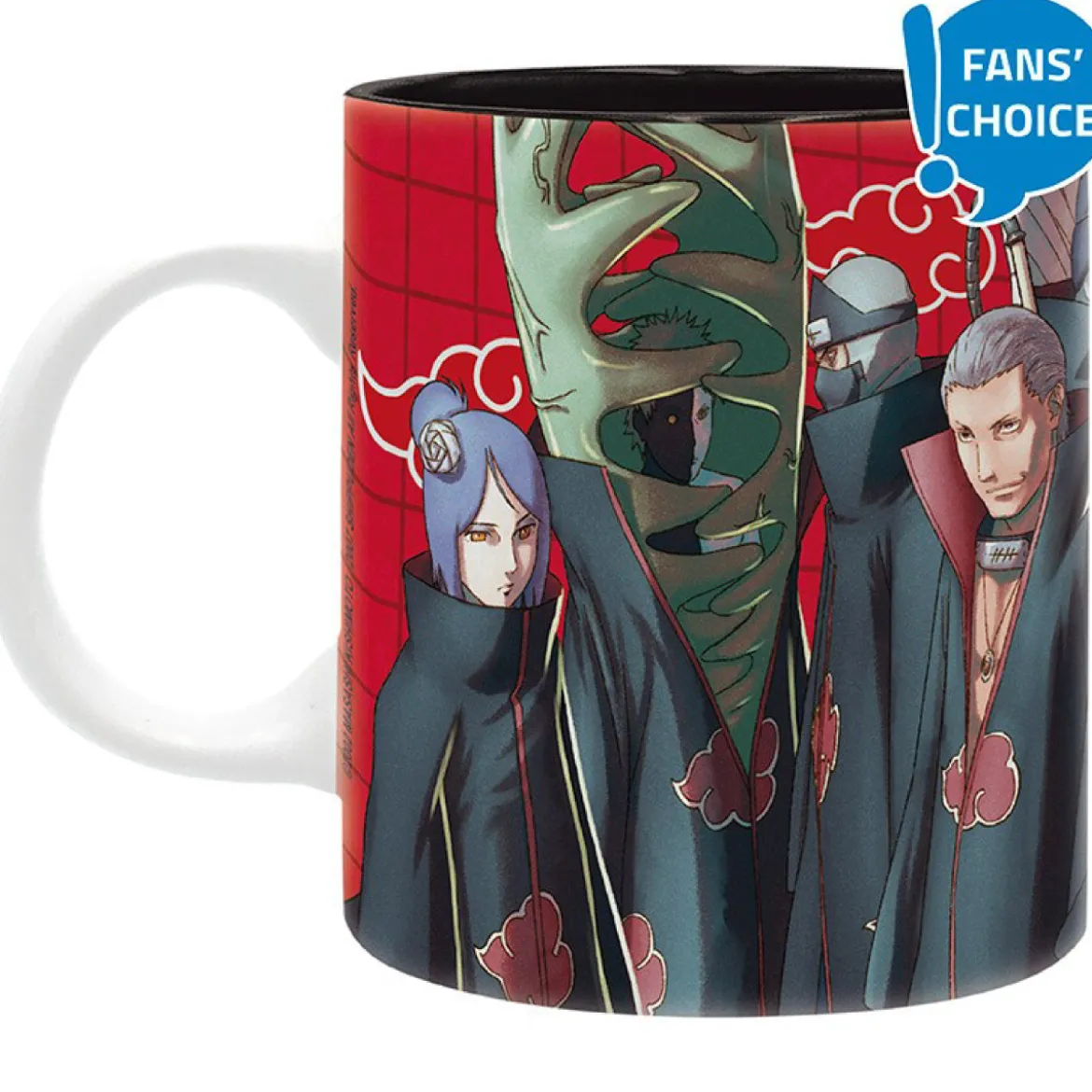 naruto shippuden - tazza 320ml - artwork akatsuki