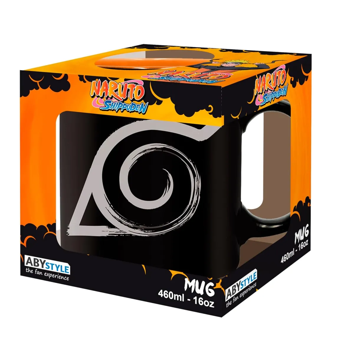 naruto shippuden - tazza 460ml - konoha