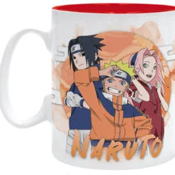 naruto shippuden - tazza 460ml - past and present
