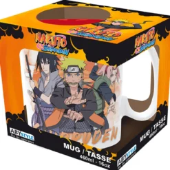 naruto shippuden - tazza 460ml - past and present