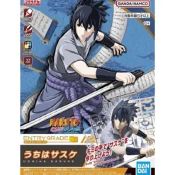 naruto - uchiha sasuke model kit 12cm