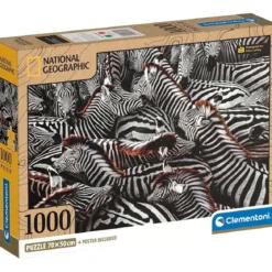 national geographic - zebre - puzzle 1000 pezzi