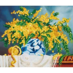 native wattle - diamond dotz intermediate dd9.003 50.8x40.6cm