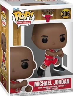 nba: bulls - michael jordan ('89) "the shot" 9mc - funko pop! 206