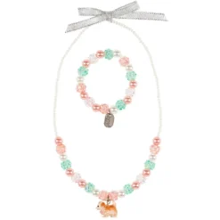 necklace & bracelet corina dog