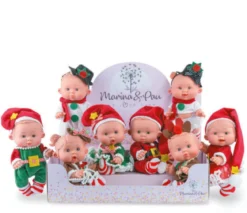 nenote christmas bambole newborn 28cm