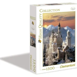 neuschwanstein - puzzle 1500 pezzi high quality collection