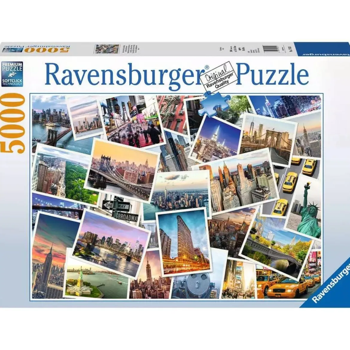 new york la città che non dorme mai - puzzle 5000 pezzi